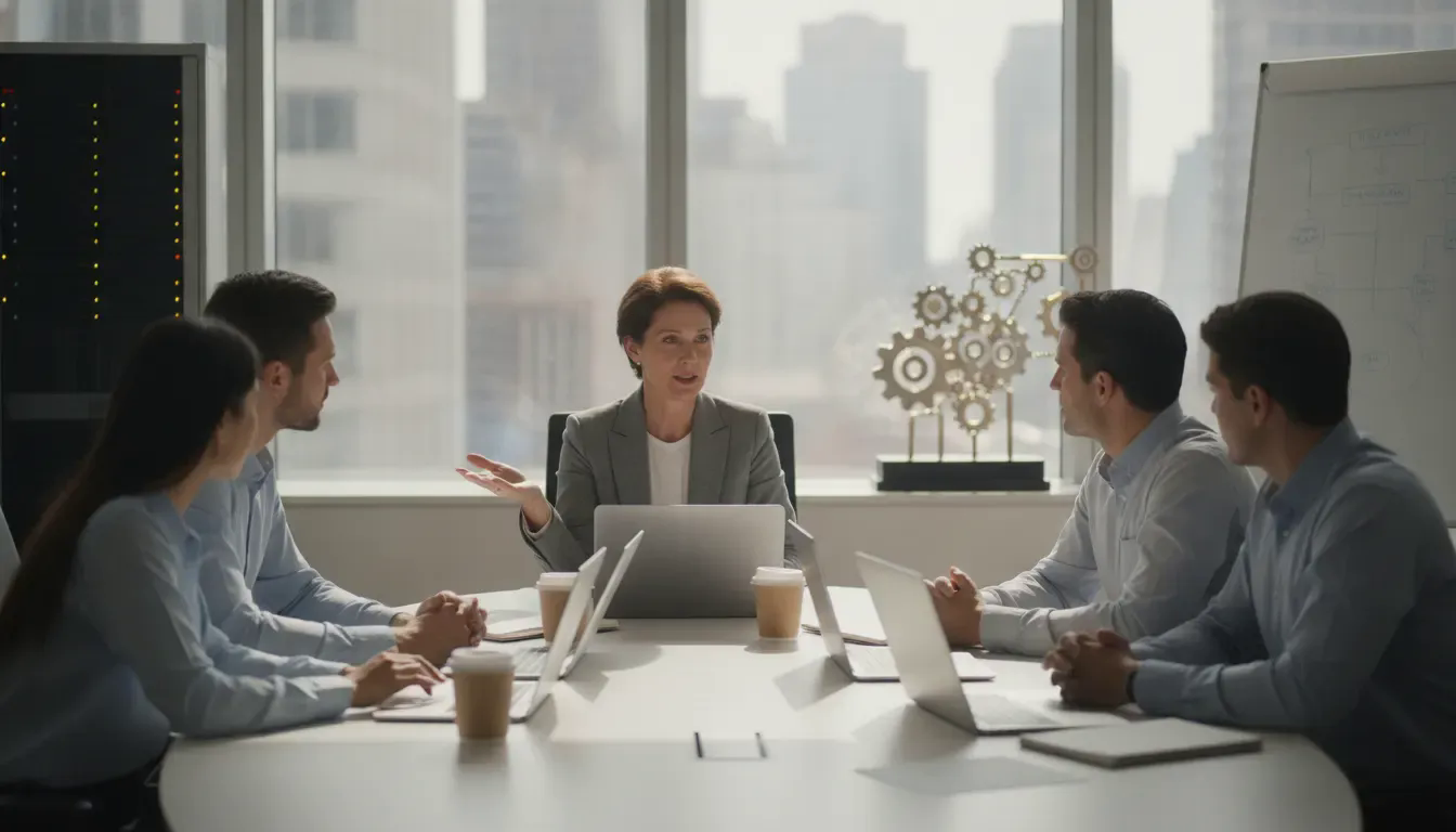 MLOps manager leading a machine learning platform team in a modern AI company